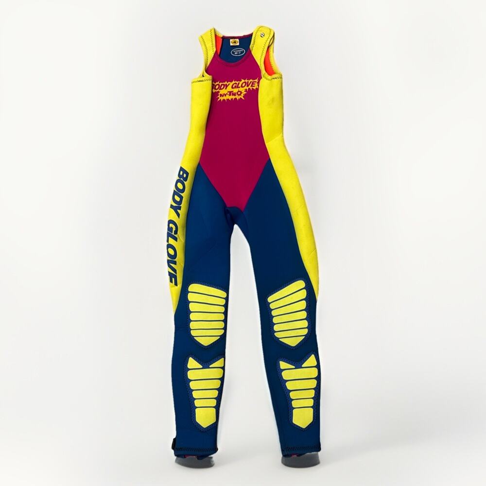 Vintage Body glove Ny-Tro Wetsuit 90s Women’s Medium 7 , Neon